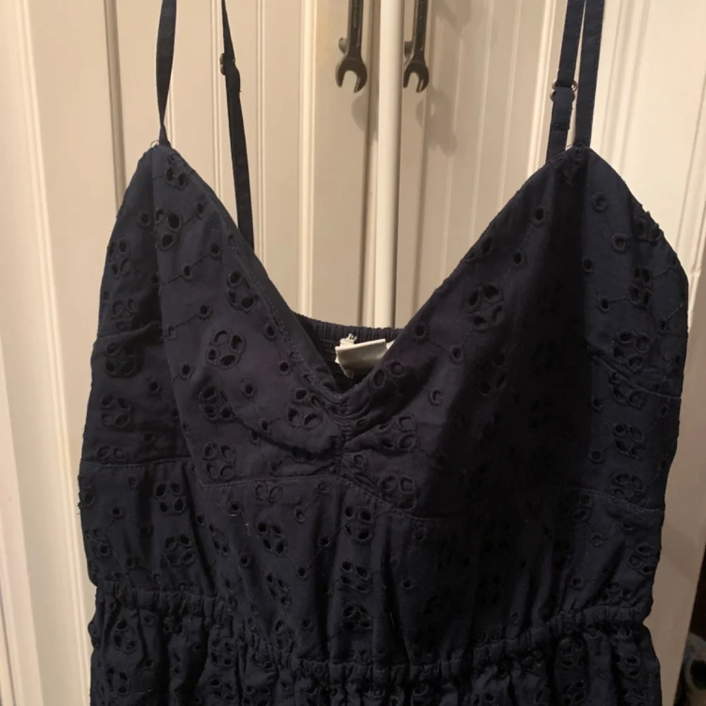 J crew spaghetti strap eyelet‎ mini dress. Worn a few times.